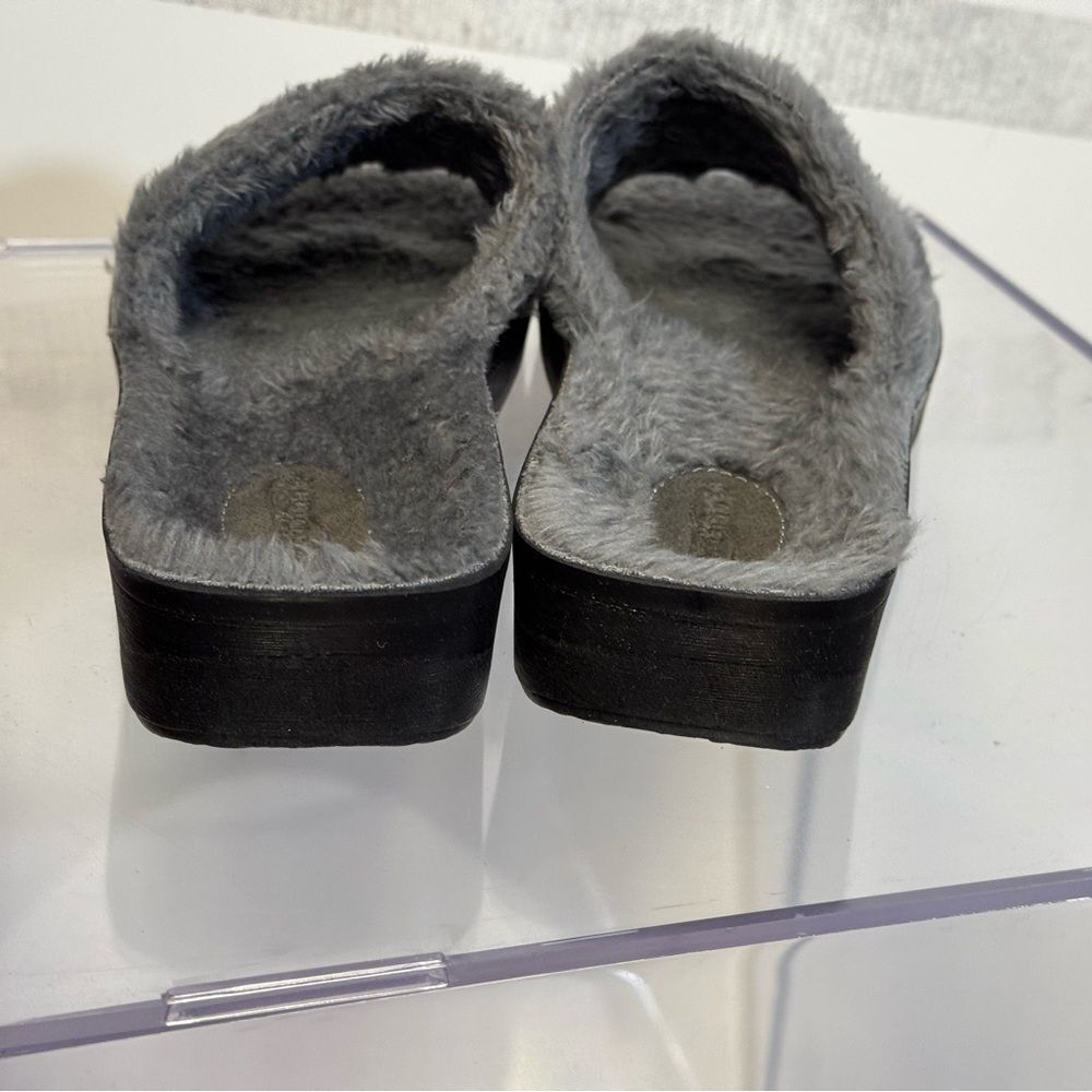 Teezwerber women gray sandals size 37 good condition - Picture 3 of 6